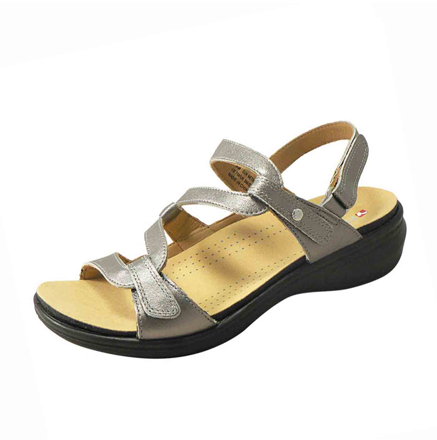 Olympia Elastic Strap Sandal (Wide)