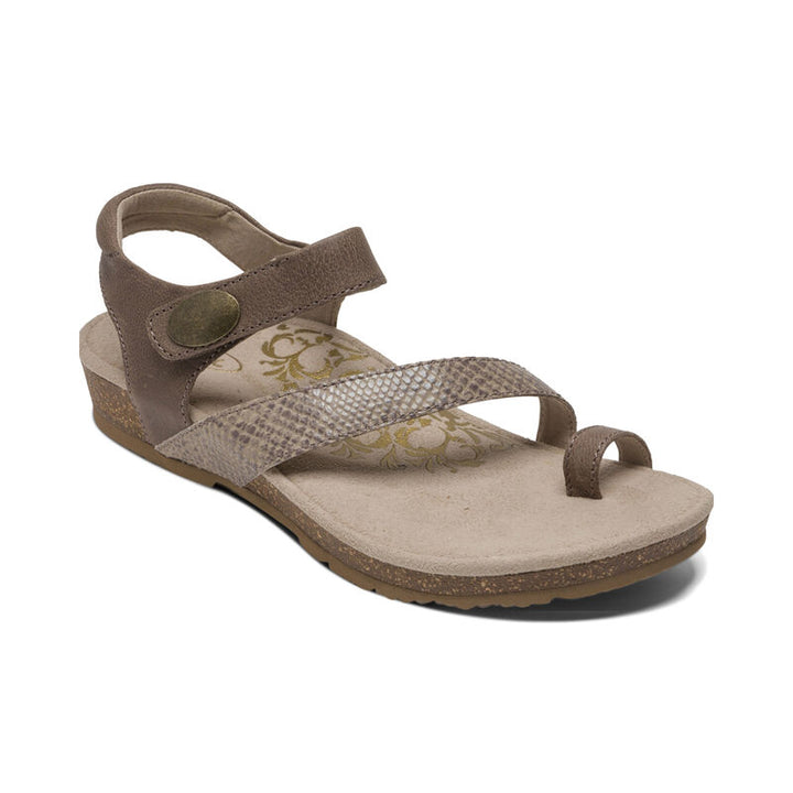 Aetrex georgia toe loop sandal online